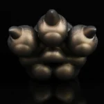 🐉 Bad Dragon Claw Masturbator - Mythical Platinum Silicone Stroker