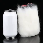 🐻‍❄️ Bear Paw Furry Fleshlight - Realistic White Furry Masturbator with Soft Pad Design