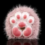 😻 Cat Fleshlight - Pink Furry Animal Paw Silicone Masturbator
