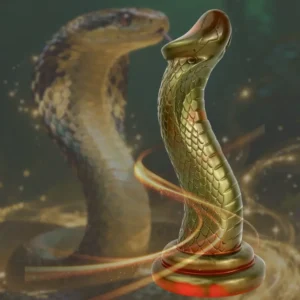 🐍 Cobra Snake Dildo - 9in Realistic King Cobra Silicone Dildo with Suction Base