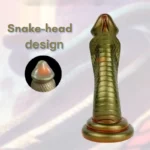 🐍 Cobra Snake Dildo - 9in Realistic King Cobra Silicone Dildo with Suction Base