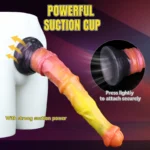 🐎 Double Layered Horse Dildo - Realistic Stallion Cock with Triple Knot Design