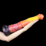 🐎 Double Layered Horse Dildo - Realistic Stallion Cock with Triple Knot Design