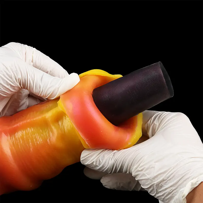 🐎 Double Layered Horse Dildo - Realistic Stallion Cock with Triple Knot Design