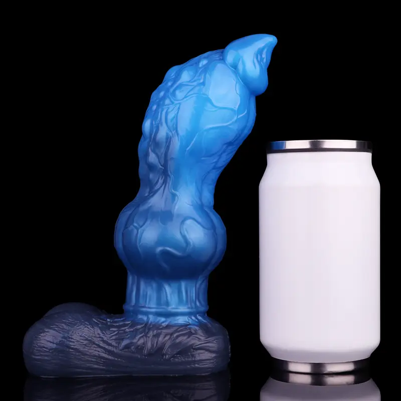 🐺 Double Layered Werewolf Dildo - Realistic Wolf Knot Design with Suction Cup Base