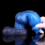 🐺 Double Layered Werewolf Dildo - Realistic Wolf Knot Design with Suction Cup Base