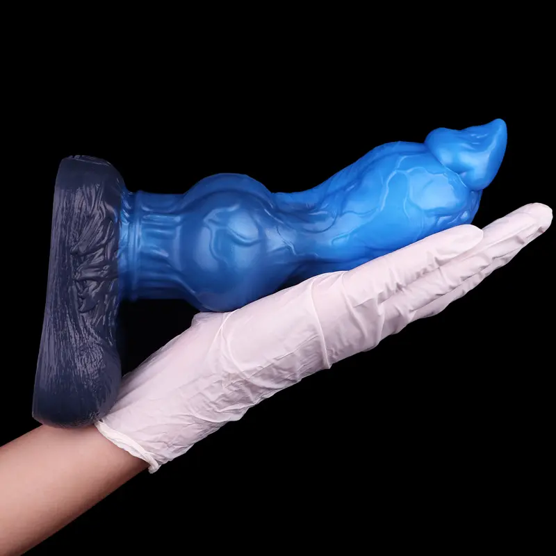 🐺 Double Layered Werewolf Dildo - Realistic Wolf Knot Design with Suction Cup Base