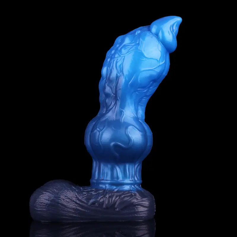 🐺 Double Layered Werewolf Dildo - Realistic Wolf Knot Design with Suction Cup Base