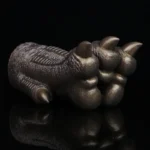 🐉 Fire Dragon Pocket Pussy - Mythical Platinum Silicone Stroker