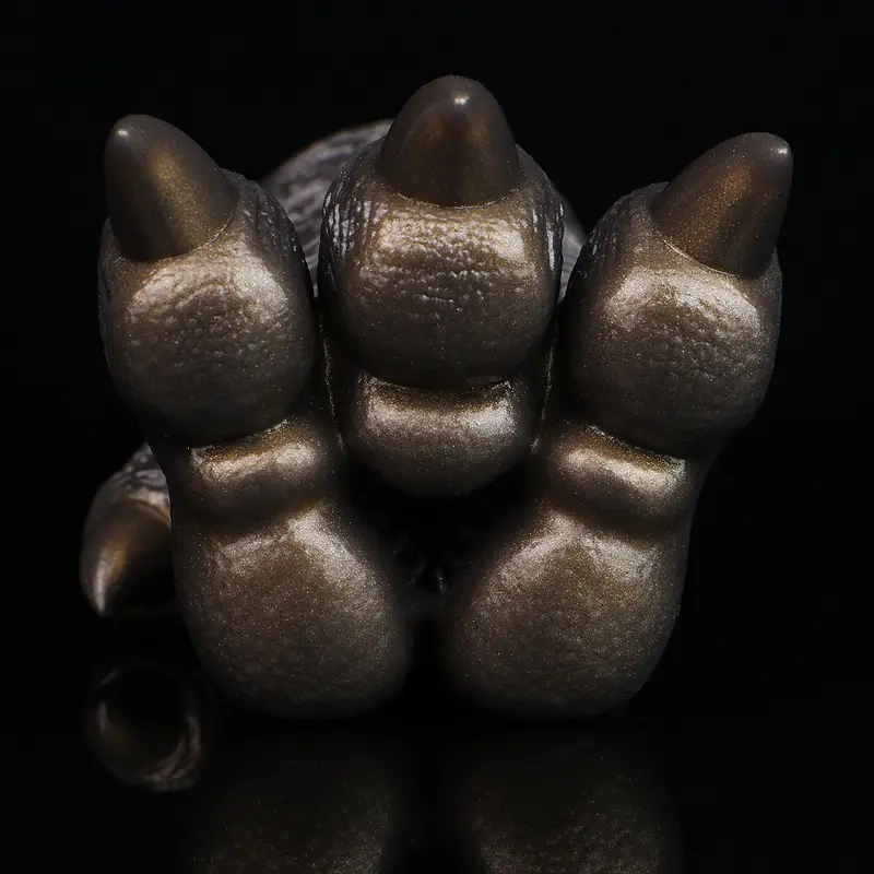 🐉 Fire Dragon Pocket Pussy - Mythical Platinum Silicone Stroker