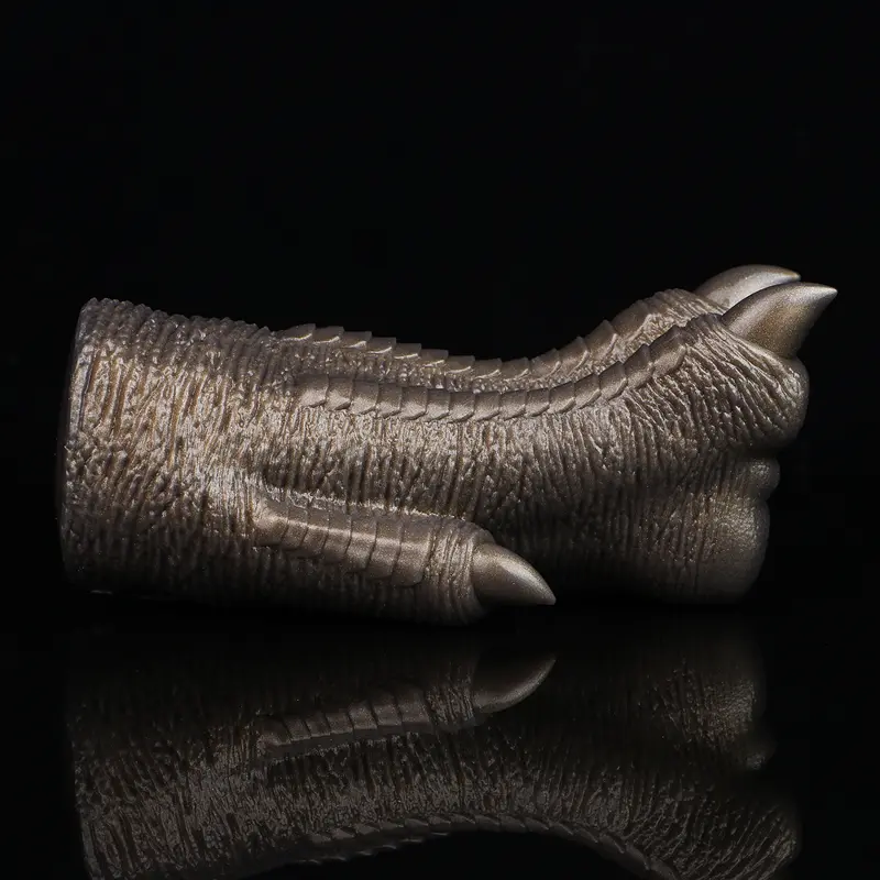 🐉 Fire Dragon Pocket Pussy - Mythical Platinum Silicone Stroker