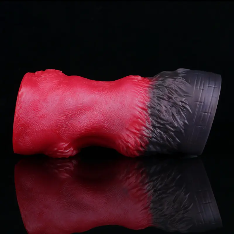 🐎 Foot Fantasy Masturbator - Furry Hoof Silicone Stroker with Paw Pad Textures