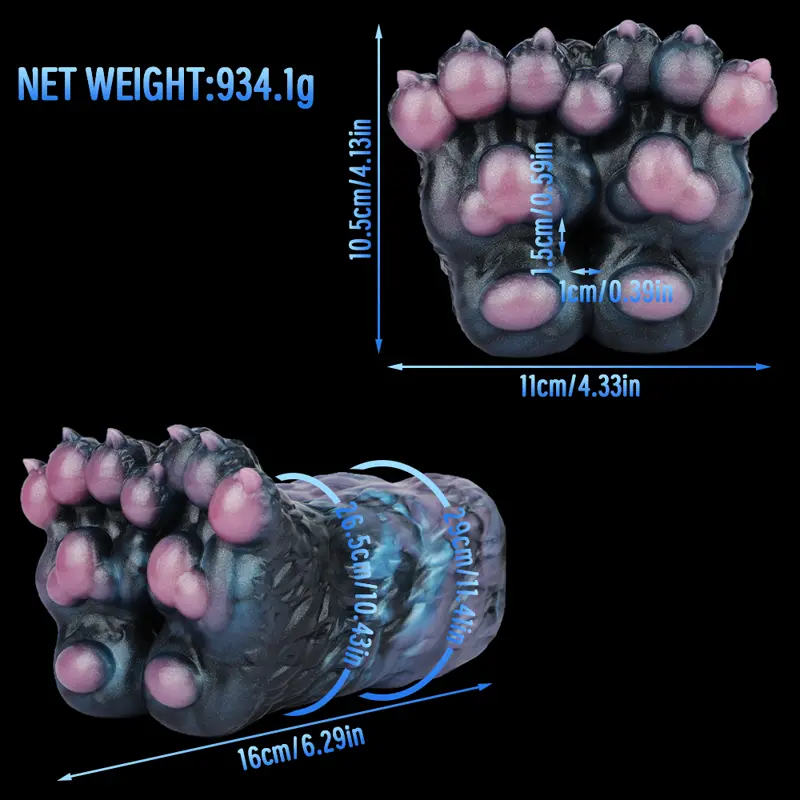 🐺 Monster Paw Fleshlight - Ferocious Beast Claw Silicone Stroker