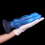 🐶 Three Headed Cerberus Dildo - Mythical Double Layered Dog Dildo with Suction Base