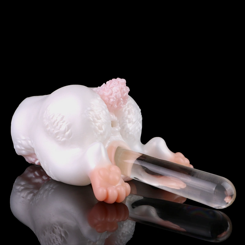 🐰 Bunny Fleshlight – Double-Channel Rabbit Pocket Pussy with Silky Fur & Lifelike Textures