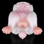 🐰 Bunny Fleshlight – Double-Channel Rabbit Pocket Pussy with Silky Fur & Lifelike Textures