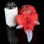 🐉 Dinosaur Fleshlight – Fire Dragon Fantasy Dual-Channel Masturbator