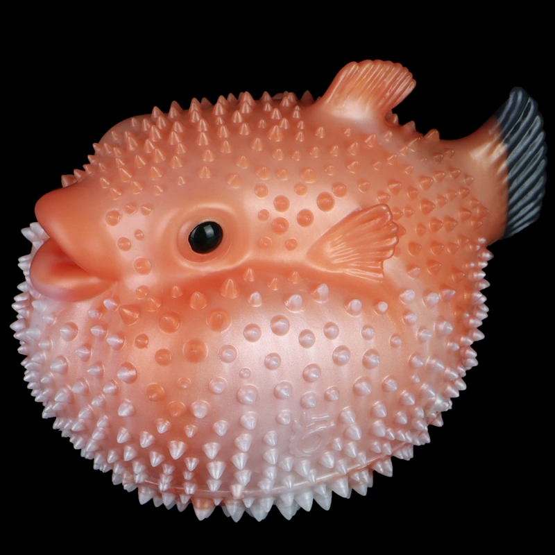 🐠 Fish Fleshlight Double-Channel Fleshlight – 4.92in & 4.33in Silicone Fish Masturbator with Textured Spikes