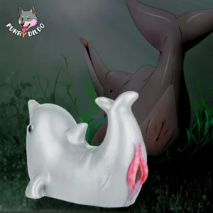 🐬 Fish Pocket Pussy - Dolphin Fish Fleshlight Dual-Channel Fantasy Masturbator