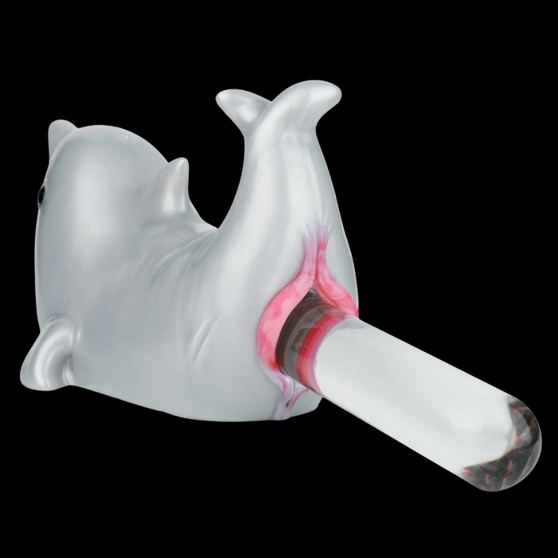 🐬 Fish Pocket Pussy - Dolphin Fish Fleshlight Dual-Channel Fantasy Masturbator