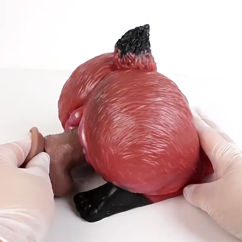 🦊 FurryDildo Fox Buttocks Sex Toy - Immerse in Your Furry Fantasy