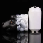🐐 Goat Mouth Fleshlight - Realistic Animal Fantasy Masturbator with Suction Base
