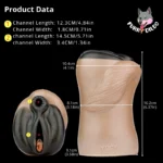 🐴 Horse Masturbator Cup - Brown Horse Dual-Hole Fantasy Sex Toy