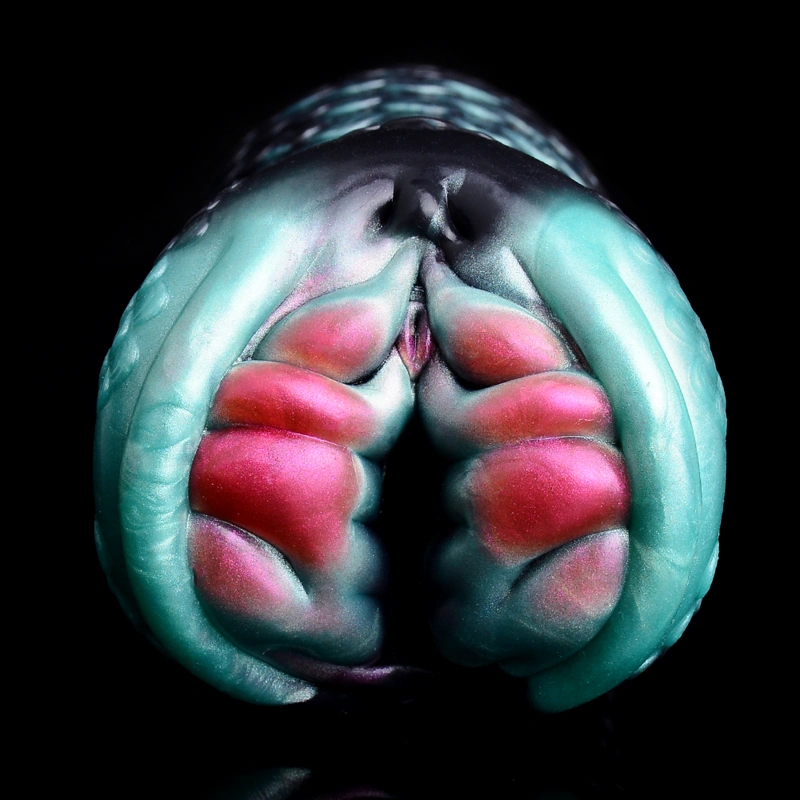 🐍 Snake Mouth Fleshlight - Black Mamba Fantasy Masturbator with Scale Texture