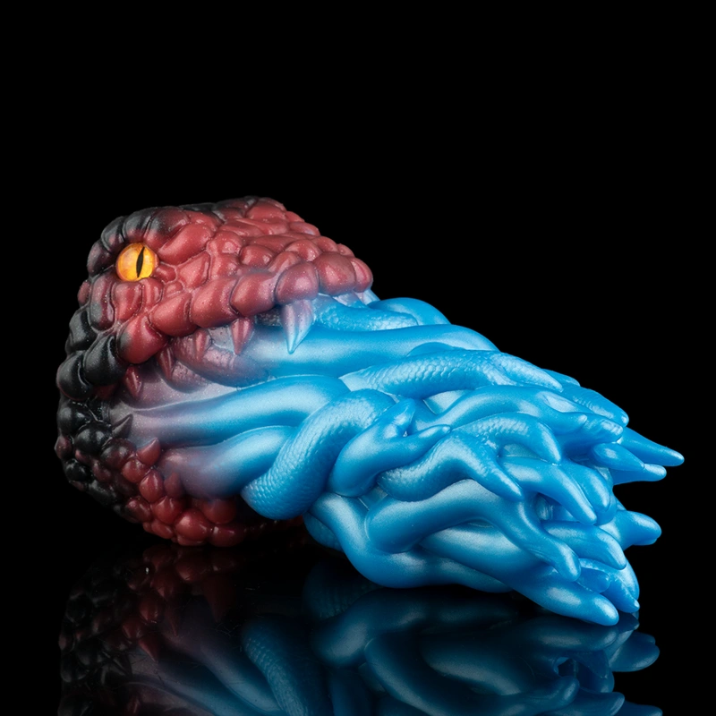 🐍 Snake Tongue Fleshlight - Realistic Tongue Masturbator with Scale Texture