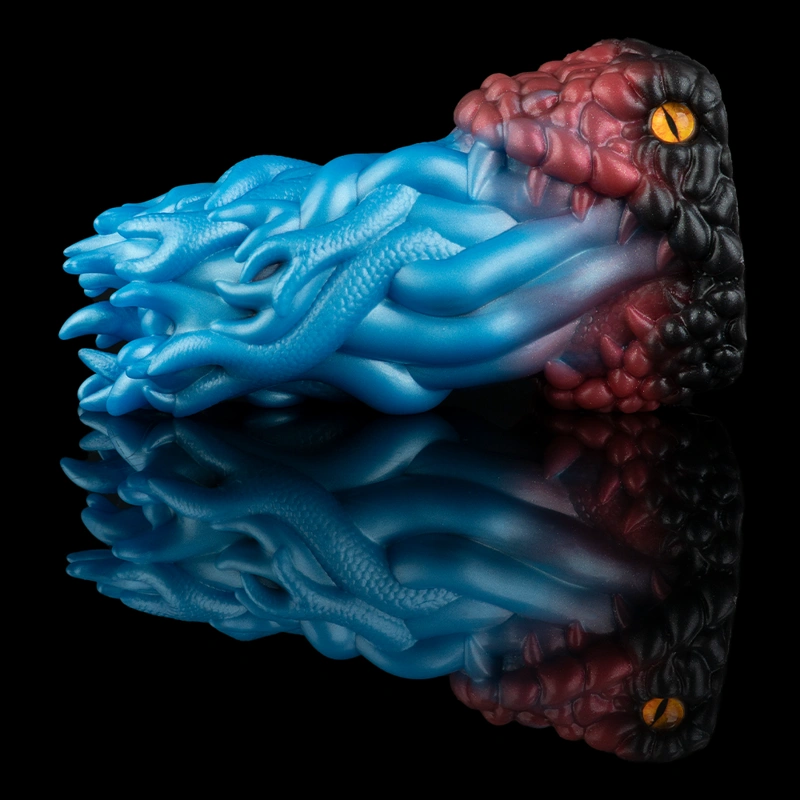 🐍 Snake Tongue Fleshlight - Realistic Tongue Masturbator with Scale Texture