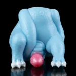 🐉 Vaporeon Fleshlight - Dreamy Blue Fantasy Anal Toy with Tail & Suction Base