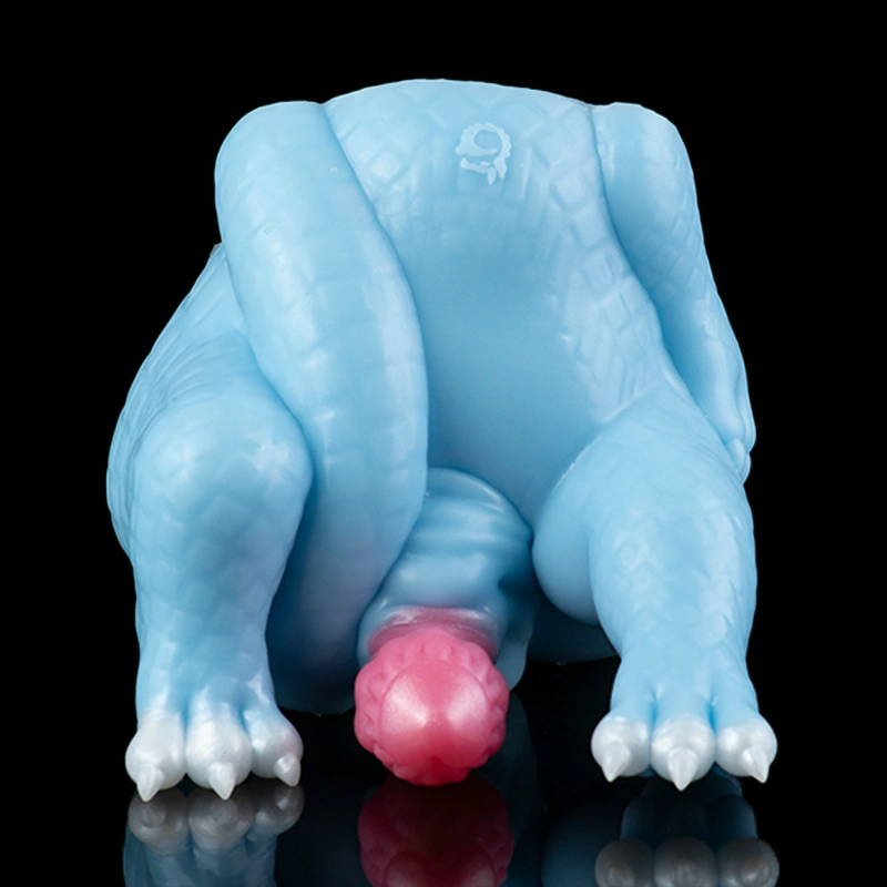🐉 Vaporeon Fleshlight - Dreamy Blue Fantasy Anal Toy with Tail & Suction Base