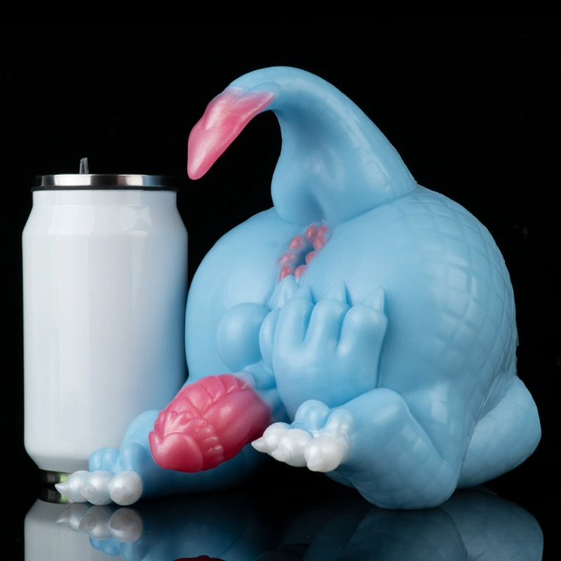 🐉 Vaporeon Fleshlight - Dreamy Blue Fantasy Anal Toy with Tail & Suction Base