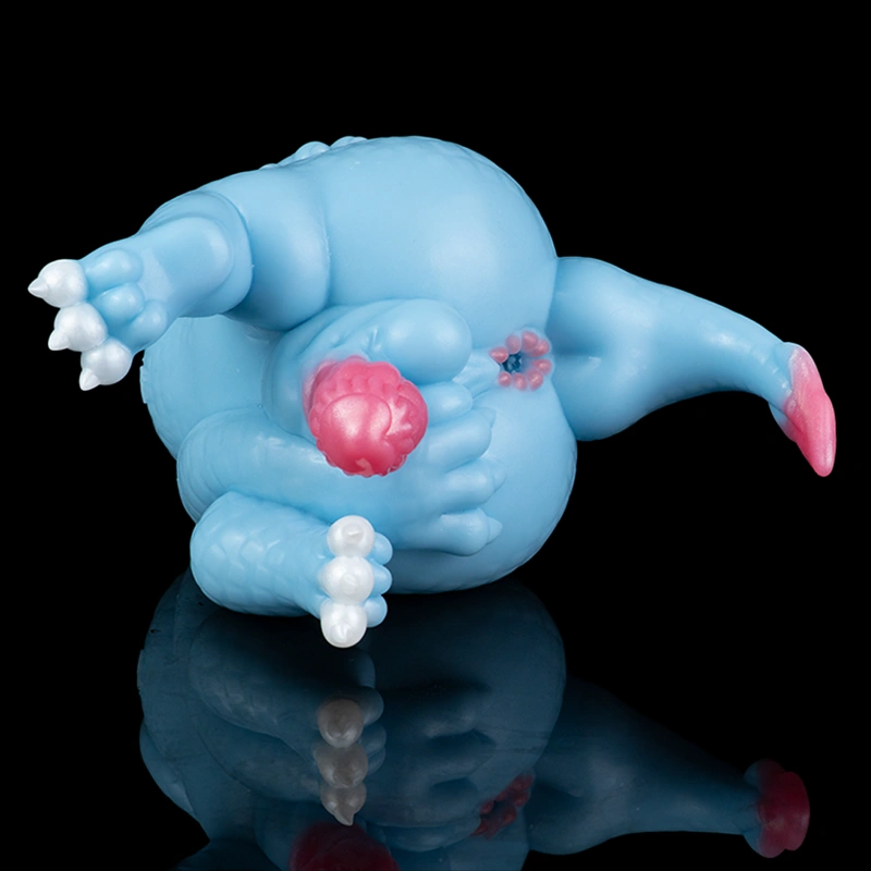 🐉 Vaporeon Fleshlight - Dreamy Blue Fantasy Anal Toy with Tail & Suction Base