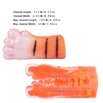 🐯 Roaring Cuteness: Soft Tiger Paw Foot Masturbator & Premium Furry Paw Fleshlight