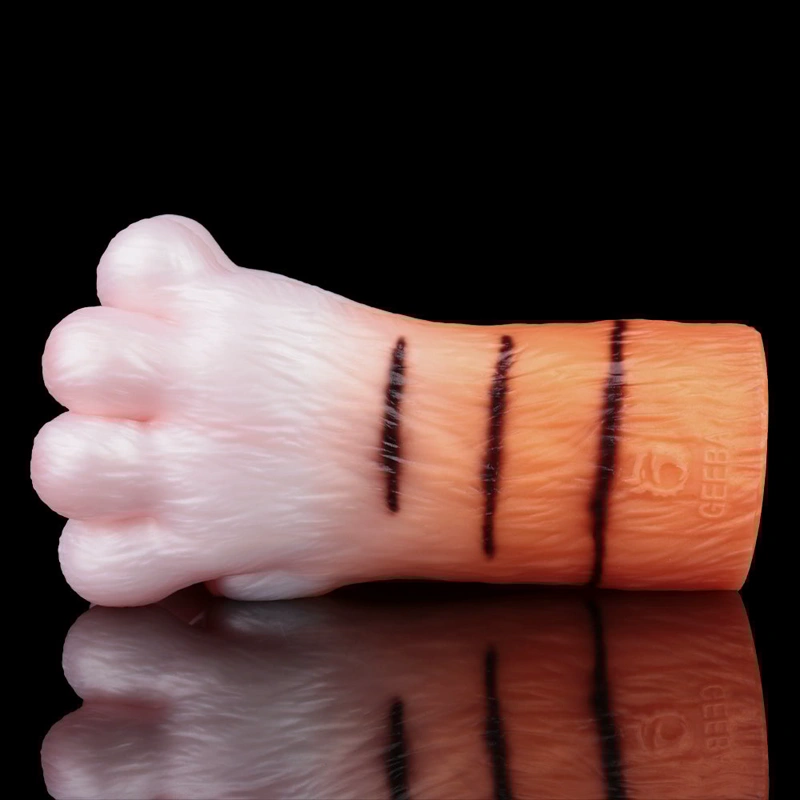 🐯 Roaring Cuteness: Soft Tiger Paw Foot Masturbator & Premium Furry Paw Fleshlight