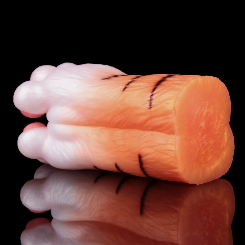 🐯 Roaring Cuteness: Soft Tiger Paw Foot Masturbator & Premium Furry Paw Fleshlight