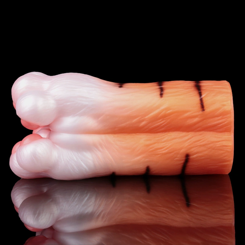 🐯 Roaring Cuteness: Soft Tiger Paw Foot Masturbator & Premium Furry Paw Fleshlight