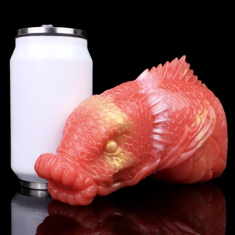 🐠 Lucky Koi Fleshlight Fish – Fantasy Fish Shaped Fleshlight in Premium Platinum Silicone