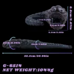 🐍 Snake Masturbator – 20-Inch Fantasy Snake Sex Toy with Lava Texture | Snake Silicone Fleshlight