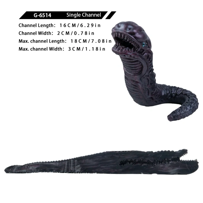 🐍 Snake Masturbator – 20-Inch Fantasy Snake Sex Toy with Lava Texture | Snake Silicone Fleshlight