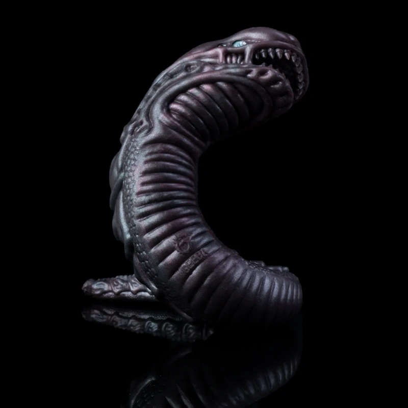 🐍 Snake Masturbator – 20-Inch Fantasy Snake Sex Toy with Lava Texture | Snake Silicone Fleshlight