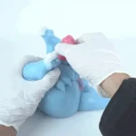 🐉 Vaporeon Fleshlight - Jouet Anal Fantasy bleu avec queue et base de succion