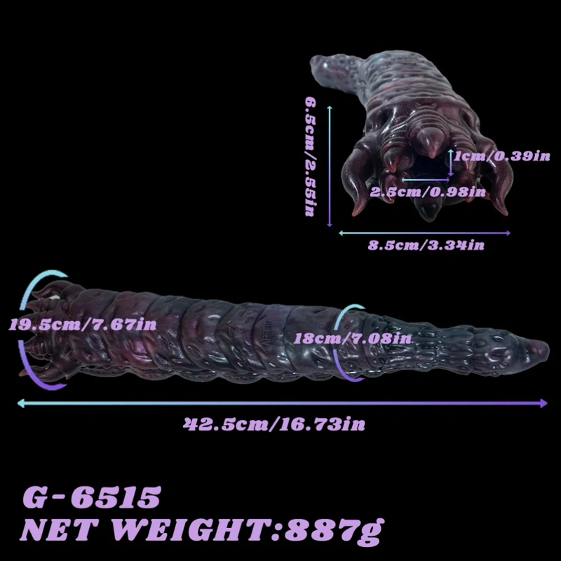 👽 Alien Male Masturbator – Deep Cave Worm Alien Nation Sex Toys Fantasy Creature Toy