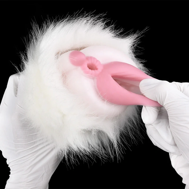 🐻❄️ Polar Bear Furry Fleshlight – Double Hole Bear Fleshlight Animal Pocket Pussy