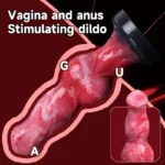 🐶 Hunde-Silikon-Masturbator für Frauen mit starkem Saugnapf - Realistischer Silikon-Fantasie-Tier-Dildo | FurryDildo