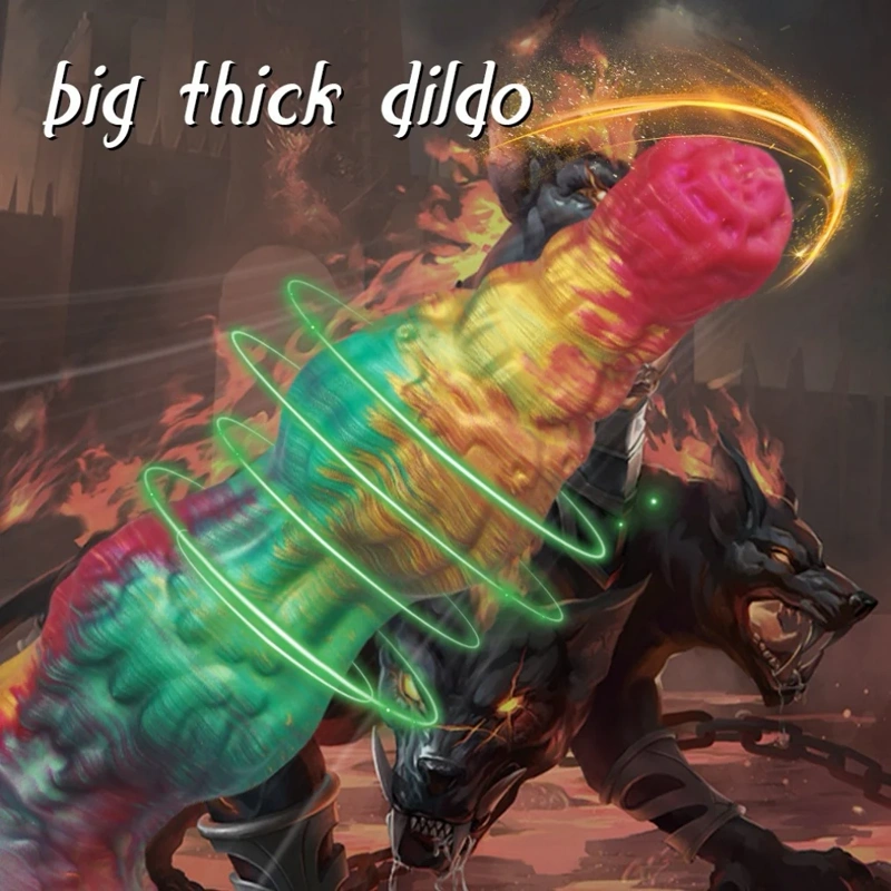 ๐ถ Double Knot Dog Dildo โ Premium Silicone Dog Penis Sex Toy | Fantasy Animal Dildo Collection by FurryDildo