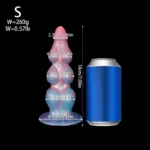 ๐ถ Dog Cock Dildo โ Fantasy Knot Design with Suction Cup | Animal Sex Toy Collection