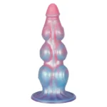 ๐ถ Dog Cock Dildo โ Fantasy Knot Design with Suction Cup | Animal Sex Toy Collection
