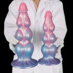 ๐ถ Dog Cock Dildo โ Fantasy Knot Design with Suction Cup | Animal Sex Toy Collection